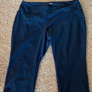 Black athletic capris - Lands End - 3X